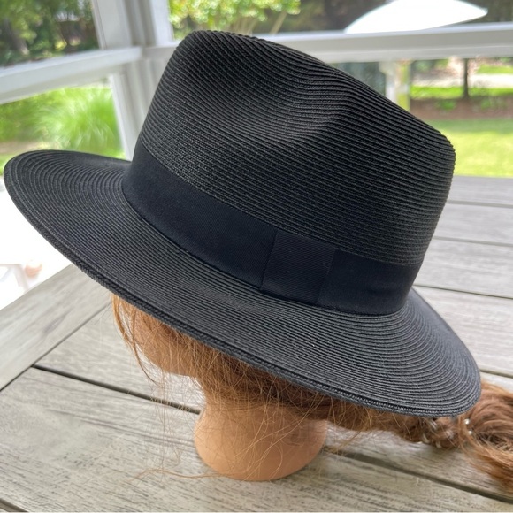 Pineapple & Star Classic Black Fedora Hat - Picture 1 of 6